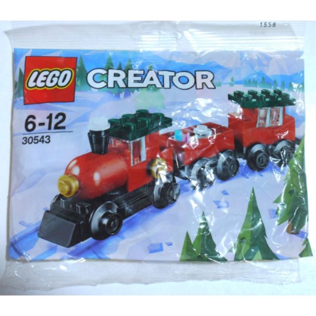 New and Sealed Original Lego Creator Christmas Train Set Polybag