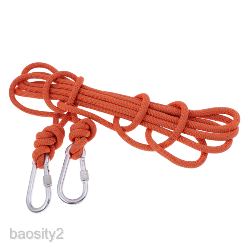 6mm Rock Climbing Rope Mountaineering Rappelling Auxiliary Rope Static Rope