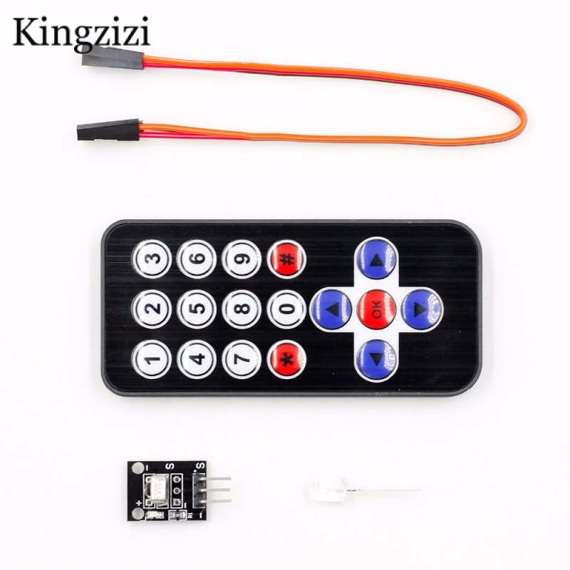 1 lot Infrared IR Wireless Remote Control Module Kits DIY Kit HX1838 ...