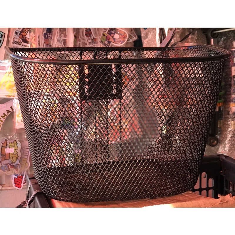 BICYCLE STEEL/PLASTIC BASKET SIZE 20” 24” 26” BMX JAPAN MTB BASKET ...