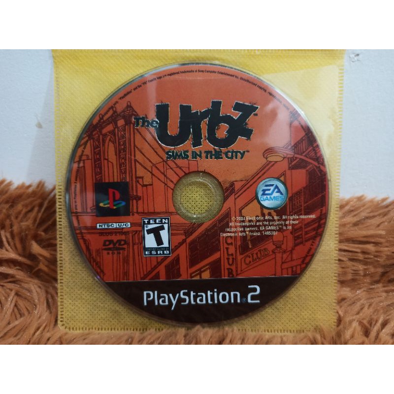 PS2 The Urbz Sims in the City NTSC U/C (Disc Only) | Shopee Philippines