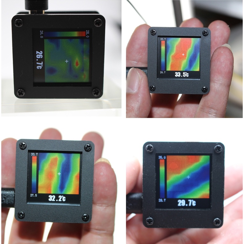 Infrared Thermal Imager Handheld Thermograph Camera Temperature Sensor ...