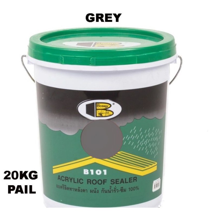 MillionPesosDream Bosny Acrylic Roof Sealer B101 20Kg Shopee Philippines