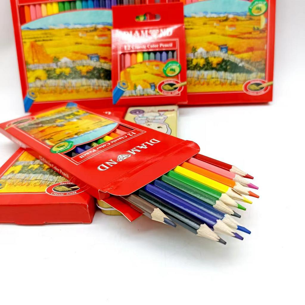 Color Pencil Diamond color pencil and crayons / stationary for art