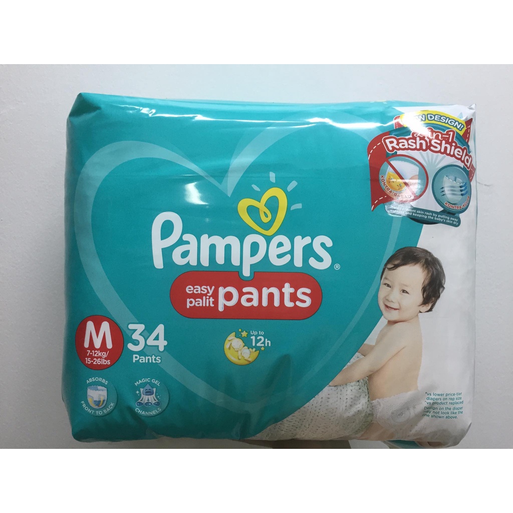 Pampers 34 hot sale pcs price