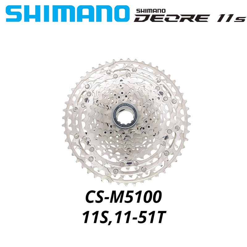 Shimano Deore CS M5100 11 speed Cassette cogs M5100 Freewheel Mountain ...