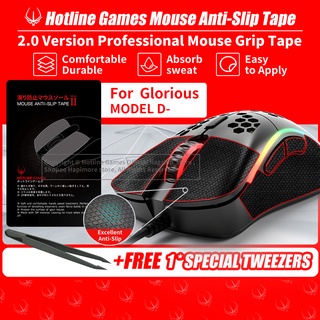 Hotline Games 2.0 Plus Mouse Anti-Slip Grip Tape for Logitech G PRO  Wireless Mouse,Grip Upgrade,Moisture Wicking,Easy to Apply