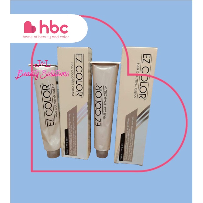 EZ Color Hair coloring cream 100ml HBC | Shopee Philippines