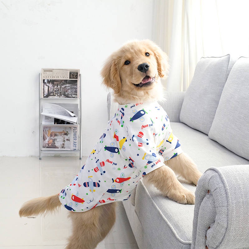 Pajamas with golden retrievers on 2024 them