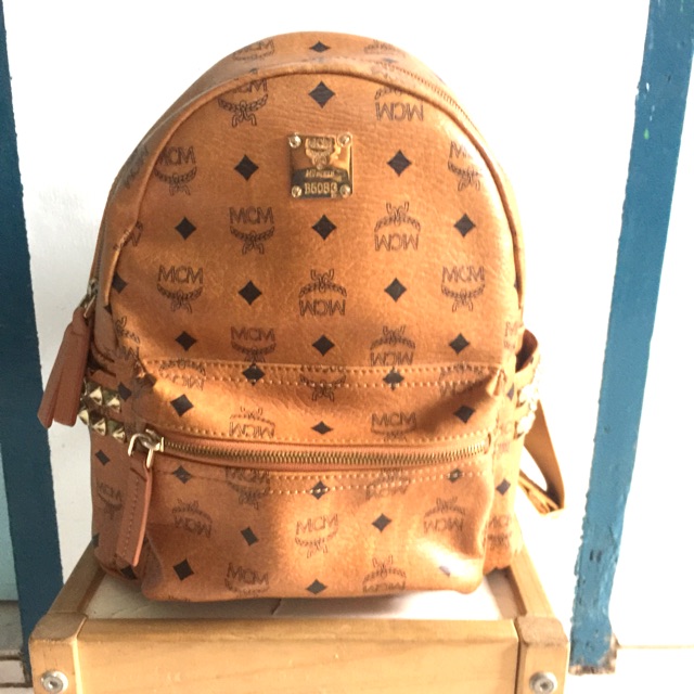 Original hot sale mcm backpack