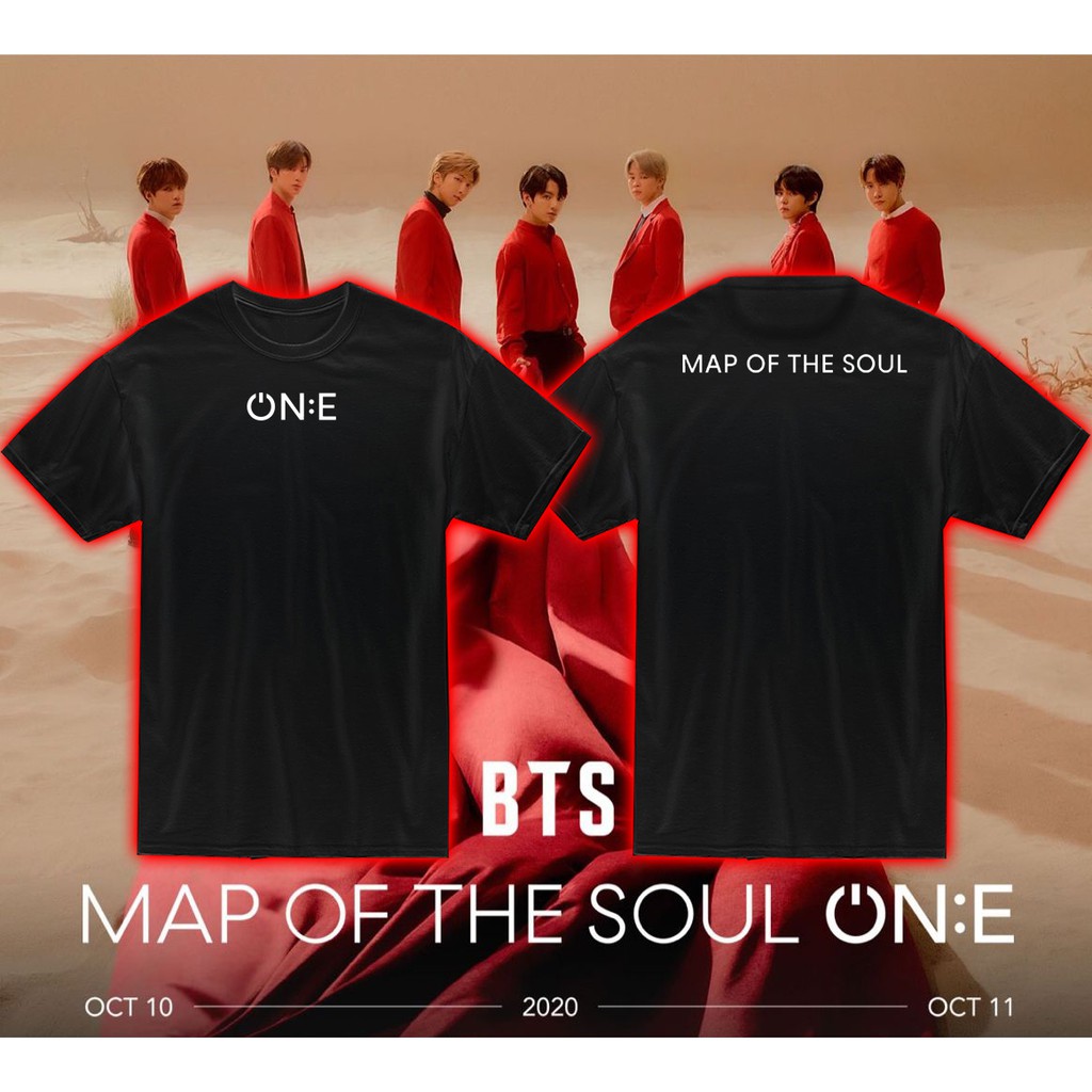 KPOP Bangtan Map Of The Soul ON:E T-Shirt Outfit / MOTS ONE Shirt / Army  Merch