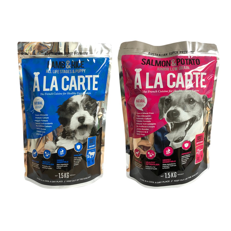 Happy Pets Ala Carte Super Premium Dog Food 1.5 kg Shopee Philippines