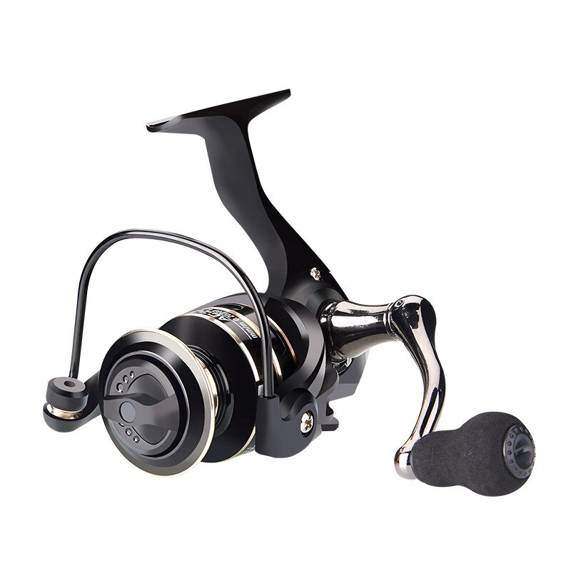 2021 High-Quality Spinning Winter Fishing Reel Max Drag 5-8KG 5.2:1 Metal  Stainless Ste