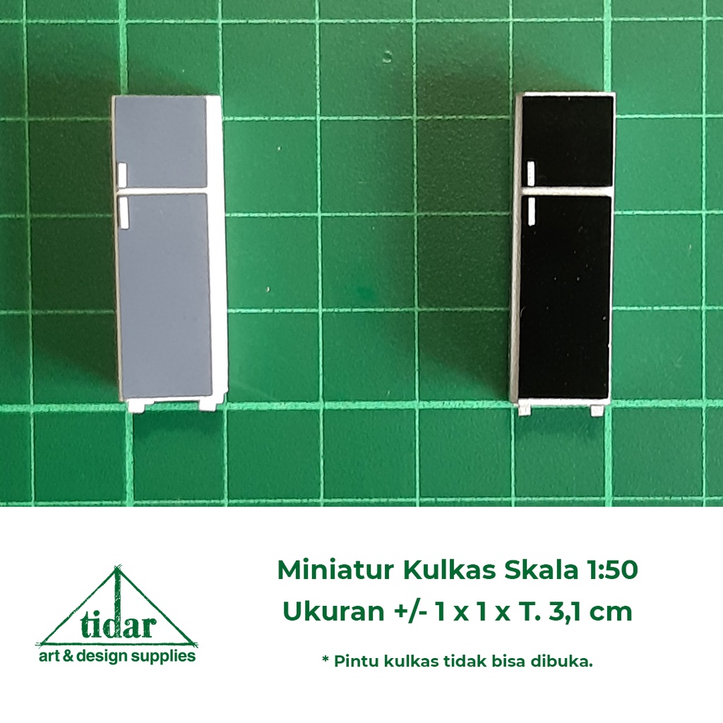Miniature Refrigerator Model Refrigerator/ 1:50 Scale Refrigerator ...