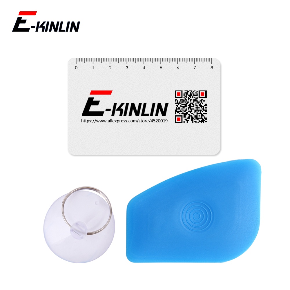 E-Kinlin 3 in 1 Plastic Spudger Pry Crowbar Shovel Suction Cup Sucker ...