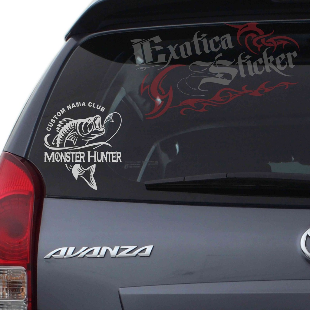 Monster hunter fishing sticker | Shopee Philippines
