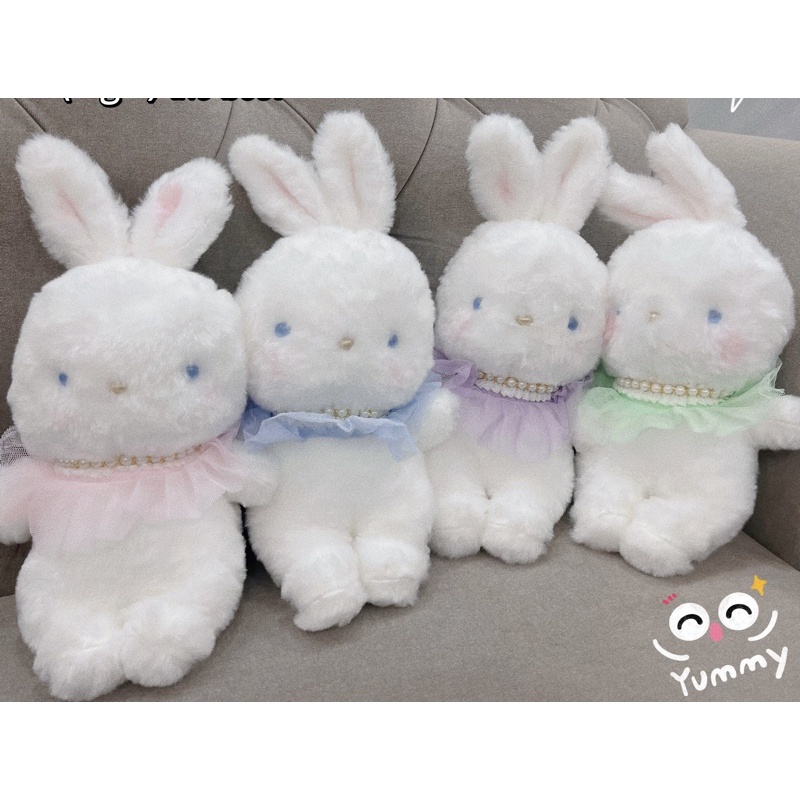 Super cute Miss Rabbit Teddy Bear 20cm |Real photo Size: 20cm | Shopee ...