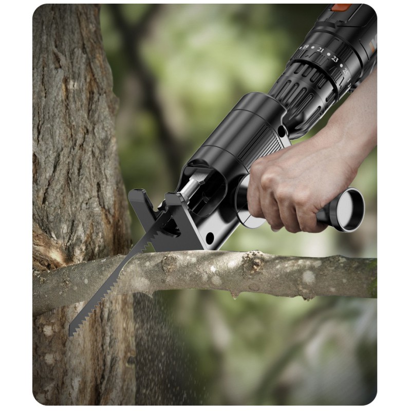 Cordless Reciprocating Saw Adapter Set Electric Drill Modified Electric