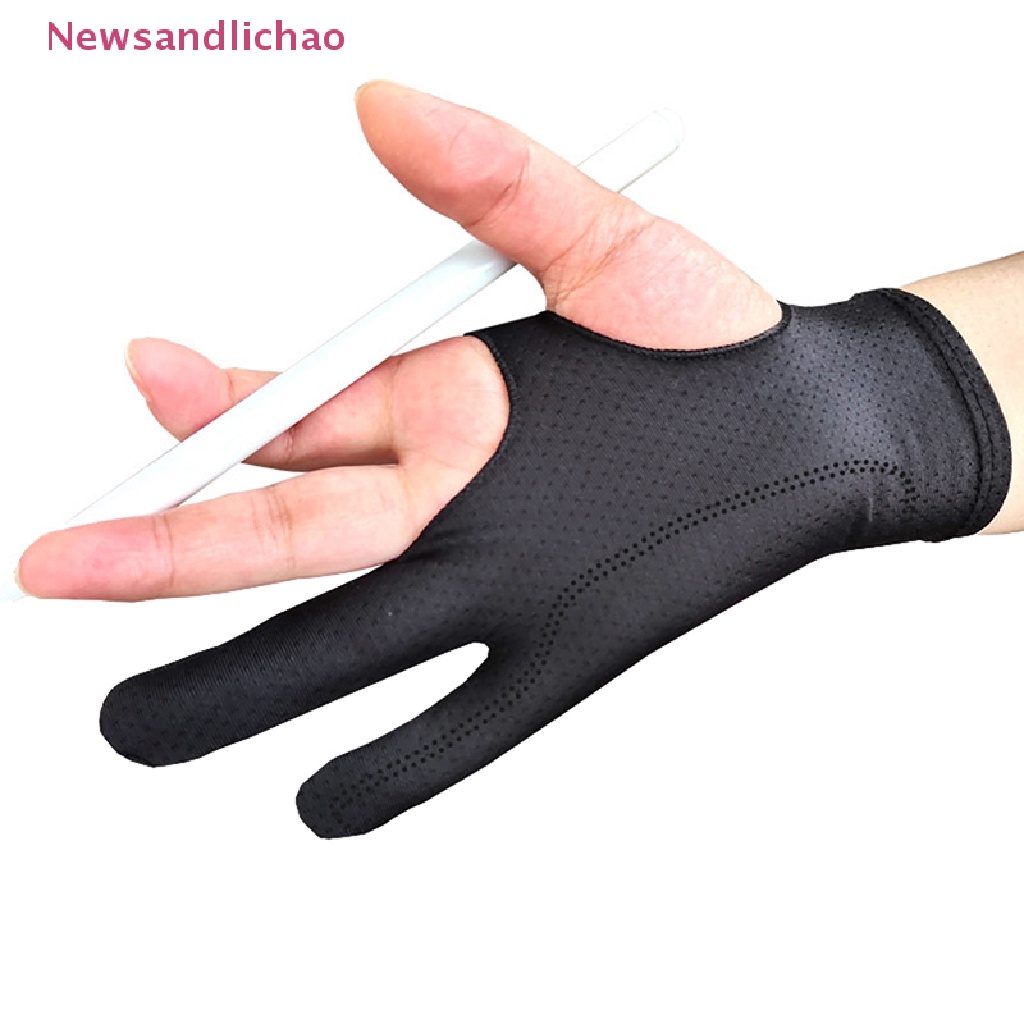Newsandlichao Black 2 Finger AntiFouling Glove For Any Graphics