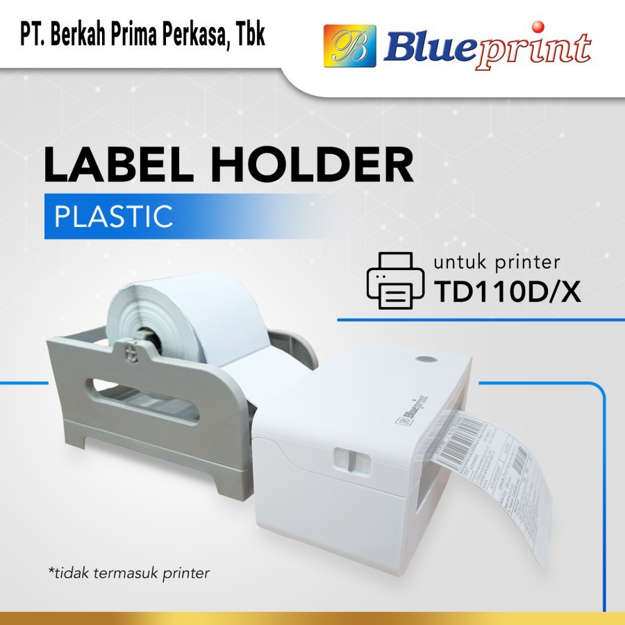 External Label Roll Holder BLUEPRINT 2in1 Outer Roll Plastic Label ...