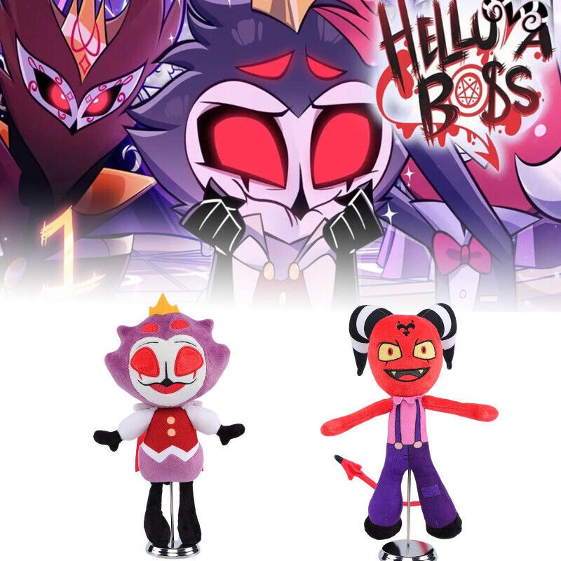 30cm Helluva Boss Plush Monster Devil Dolls Helluva Boss The Circus S2 ...