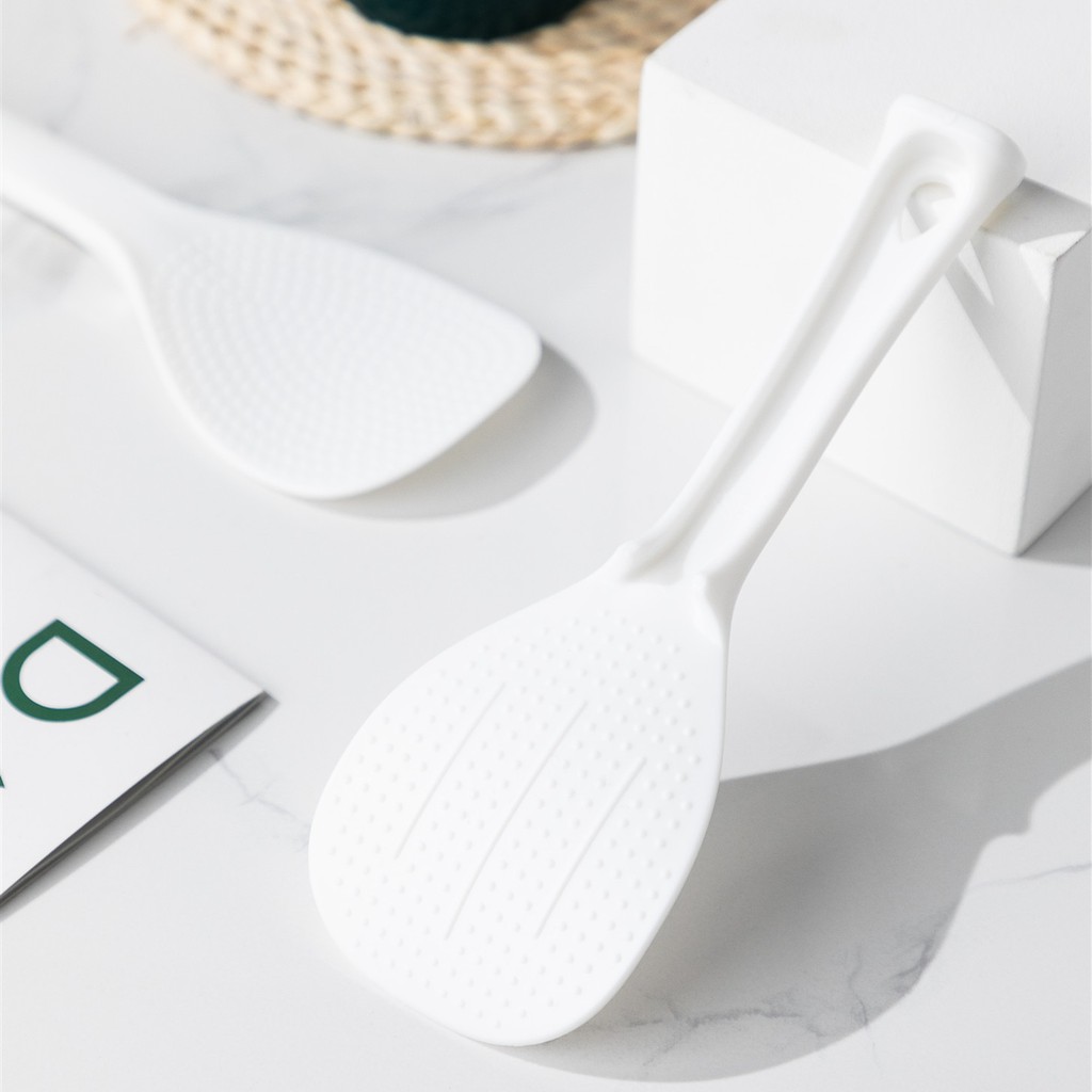 HAEVR Plastic Rice Paddle Food Spoon Scooper Spatula Plastic Serving ...