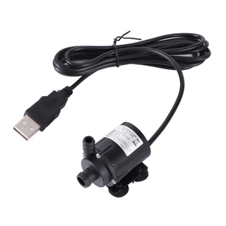 Bürstenlose Mikro Wasserpumpe Wal front Solar Kühlwasserpumpe DC 6 V und 12 V Niederdruck 200 l/h Durchfluss Modell JT160A