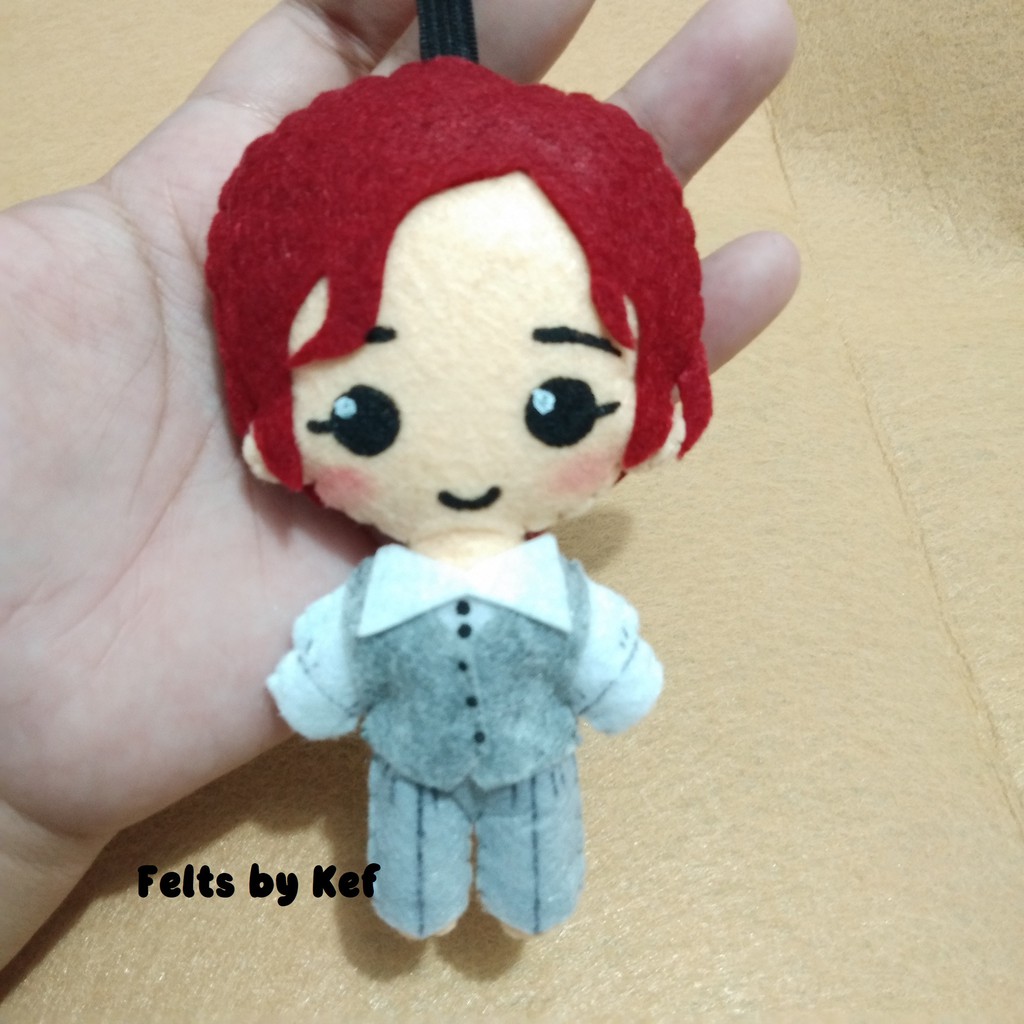 CUSTOMIZED Felt Chibi Dolls Custom Gifts Custom Kpop Doll