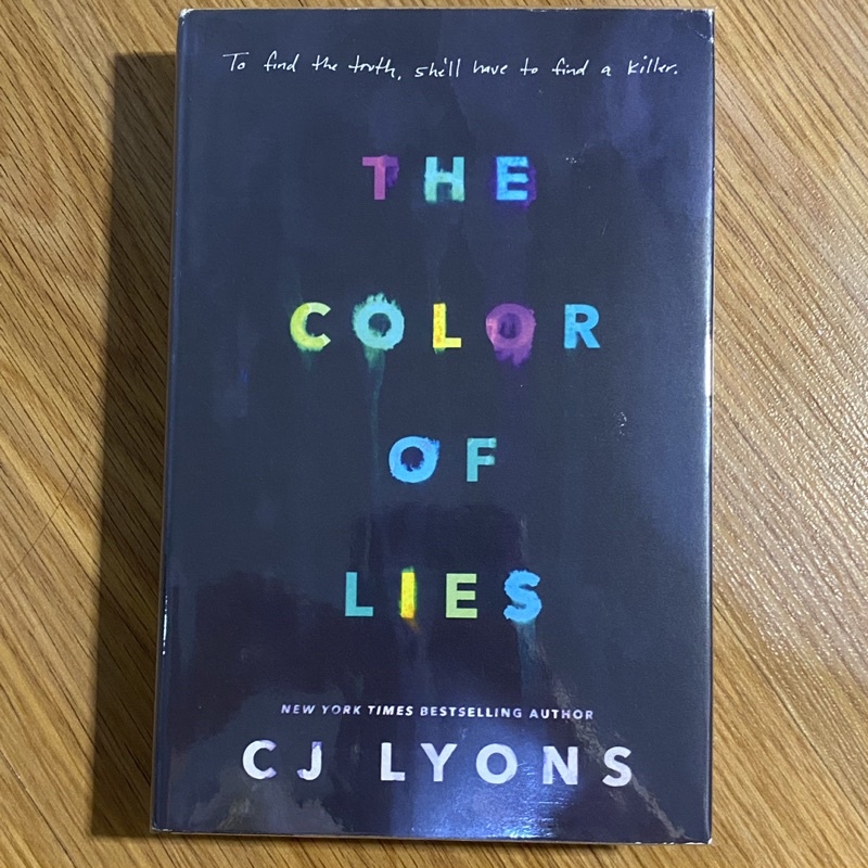 The Color Of Lies CJ Lyons HB Shopee Philippines