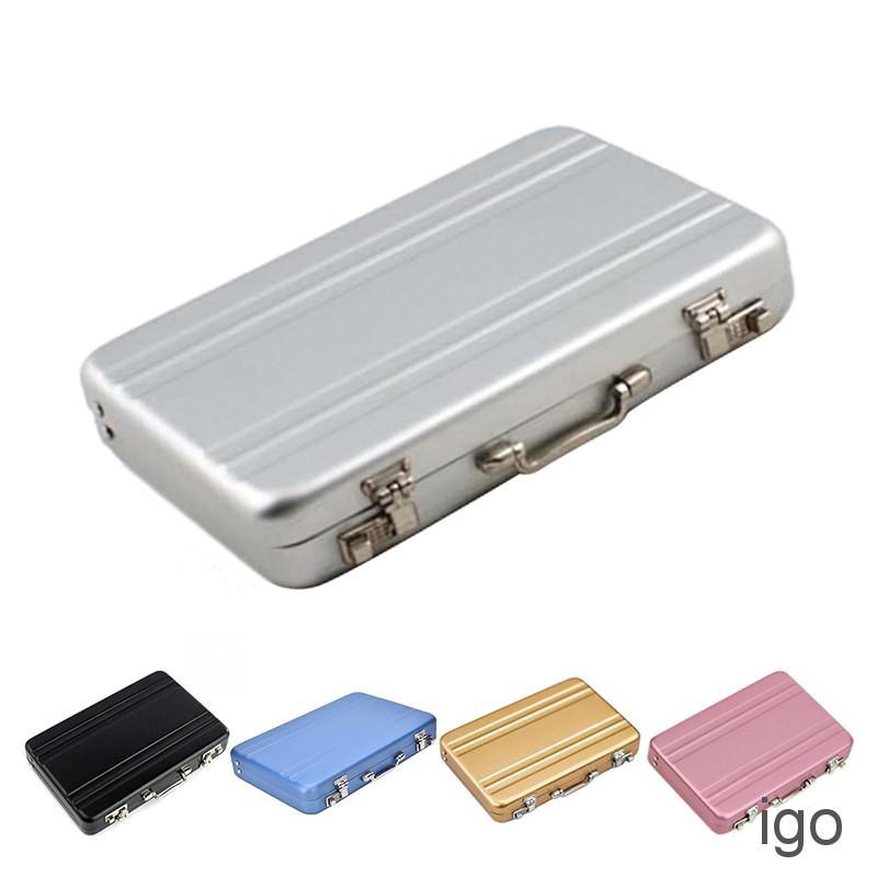 【GON】MINI Cute Password Briefcase Business Cardcase Bank Card Case Card