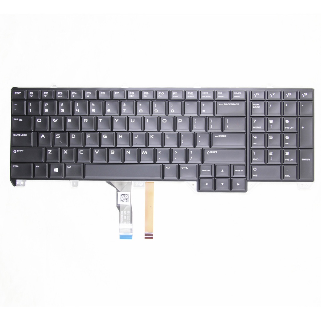 New US Origin Keyboard For DELL Alienware 17 R1 17 R2 17 R3 P43F ...