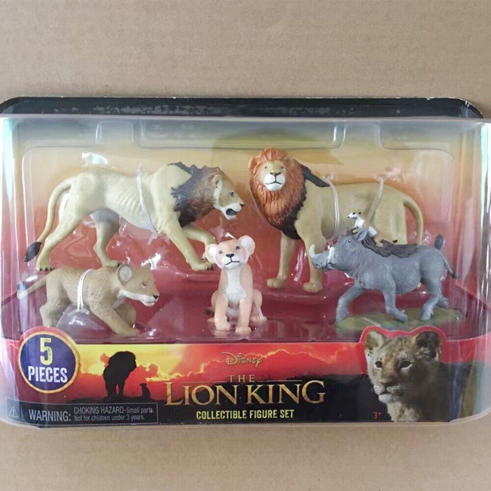 5 Pcs/Set Original Live Action The Lion King Collectible Figures Set ...