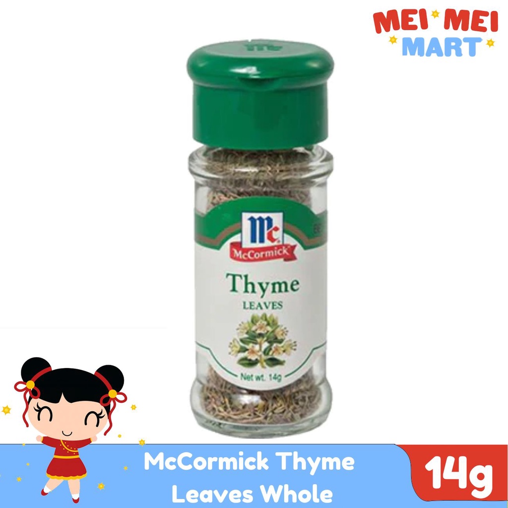 McCormick Thyme Leaves Whole 14g Shopee Philippines