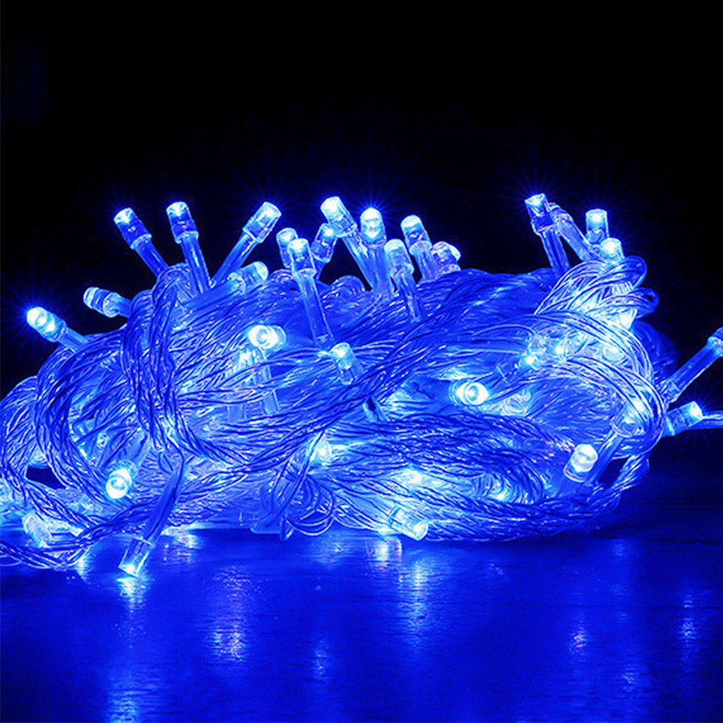 RGBH Christmas Lights LED Outdoor waterproof Transparent wire 72L ...