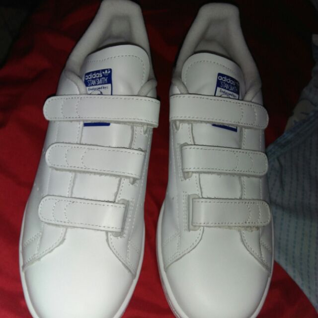Sale Original Adidas Stan Smith CF Blue Devil Felt Sneakers | Shopee  Philippines