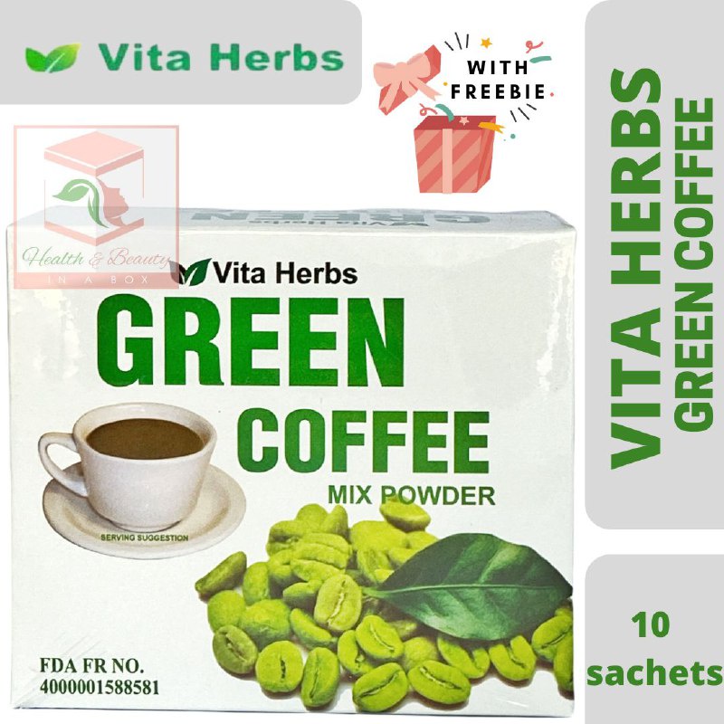 VITA HERBS GREEN COFFEE (Vita herbs) (FDA Approved) Shopee Philippines