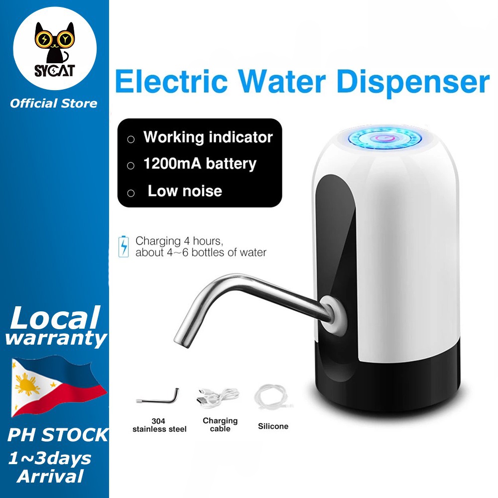 ☃★Sycat★Automatic Water Dispenser Wireless Intelligent Pump For Bottled Water Shopee Philippines