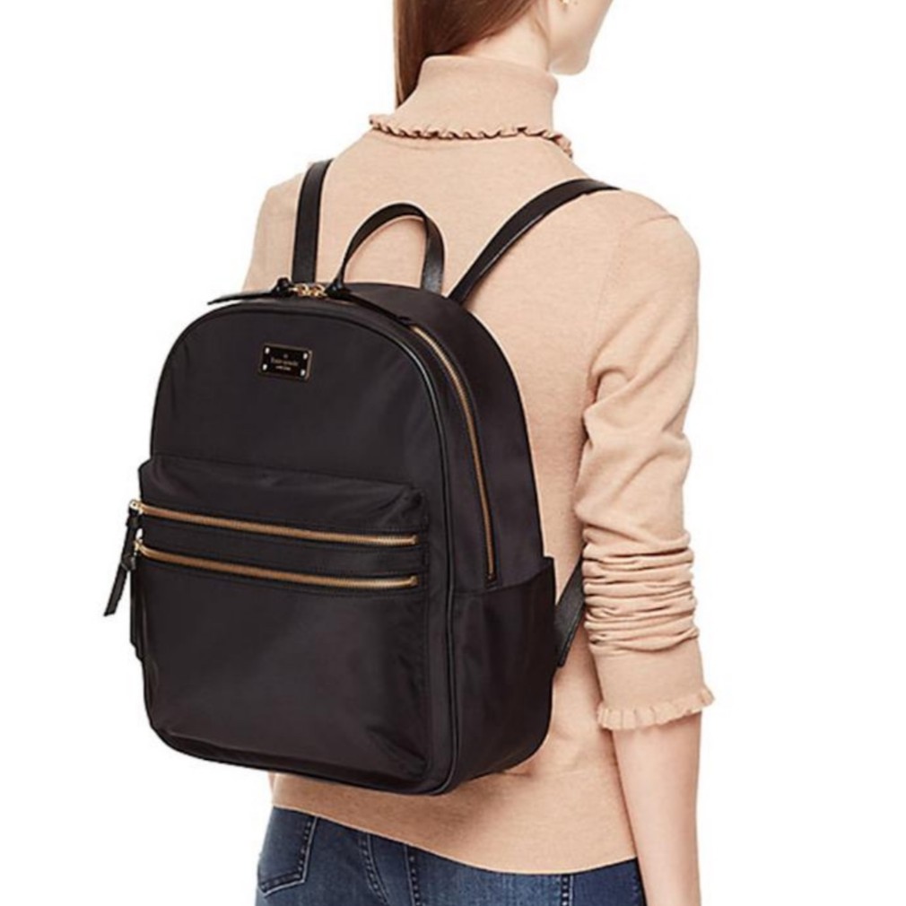 Kate Spade Bradley Backpack Wilson Road Black Authentic Bag