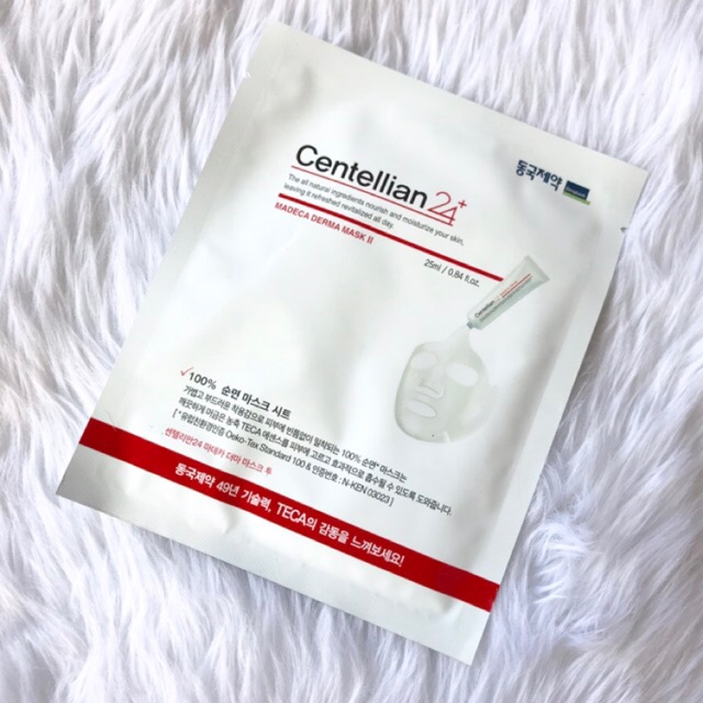 ONHAND Centellian 24+ Madeca Derma Mask Centella Sheet Mask Shopee