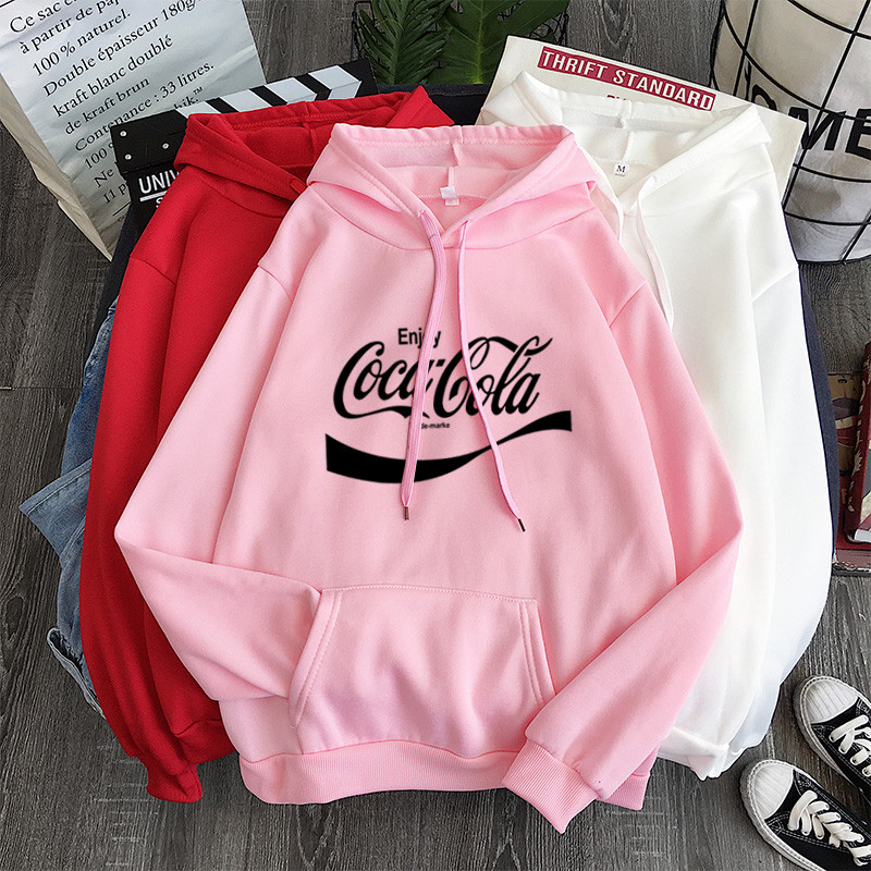 Pink coca cola hoodie deals