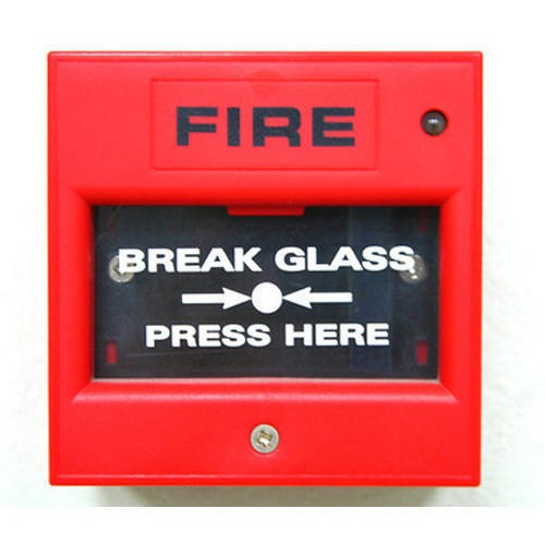 Fire Alarm Switch Break Glass Manual Call Safety Alarms Security