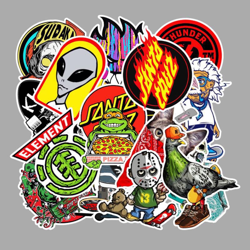 xs086-100pcs graffiti waterproof sticker | Shopee Philippines