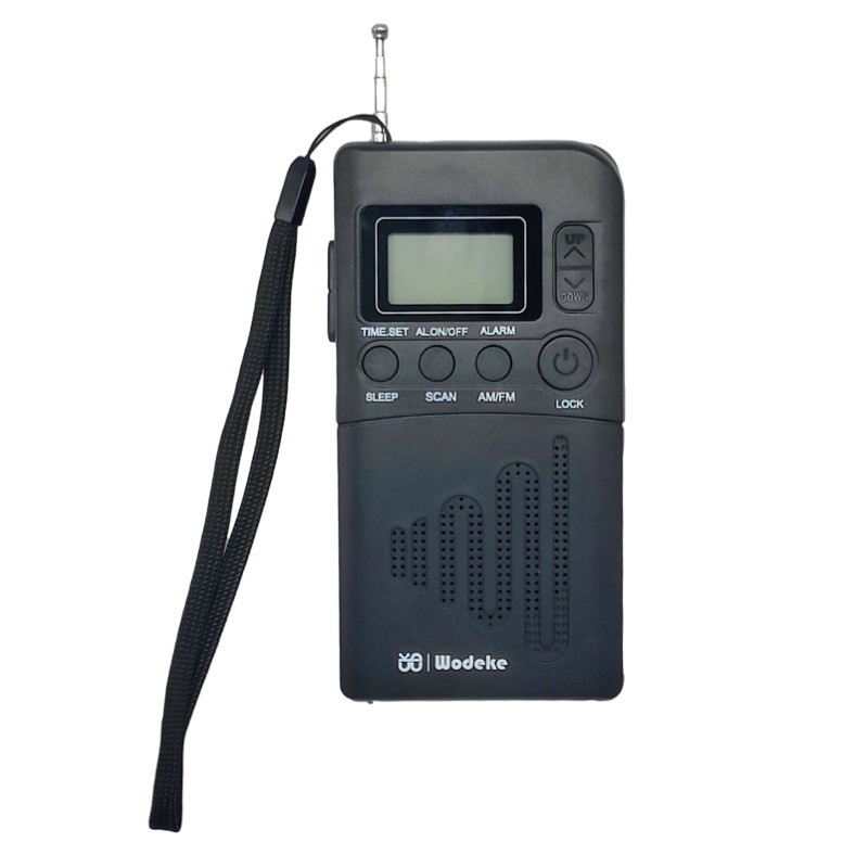 [local Stock] Original Wodeke W-202l Portable Radio Fm Am Dual Band 