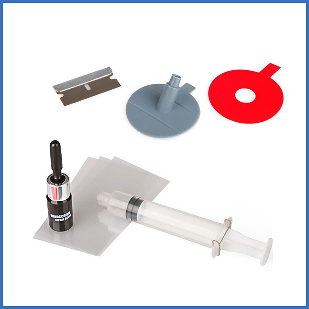 Windshield Repair Kit Windscreen Chips Scratches Repairing Resin Kit