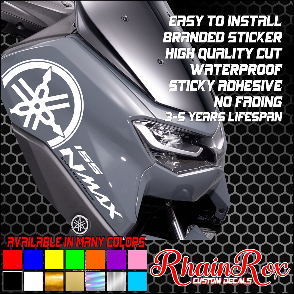 yamaha nmax 155 logo sticker 18inch long | Shopee Philippines