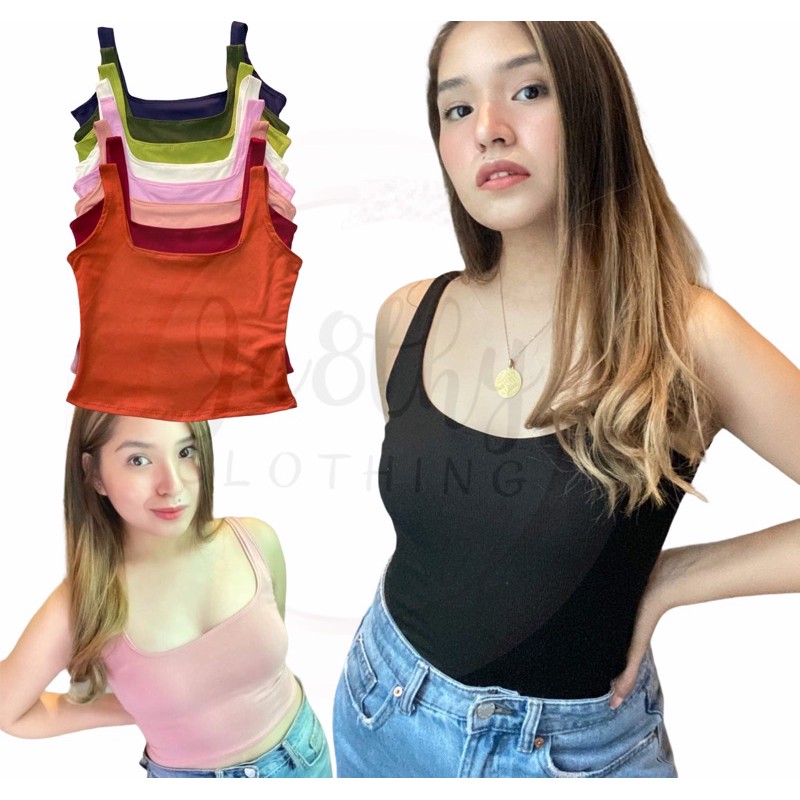 Hope Tank Top Plain & Printed | Shopee Philippines