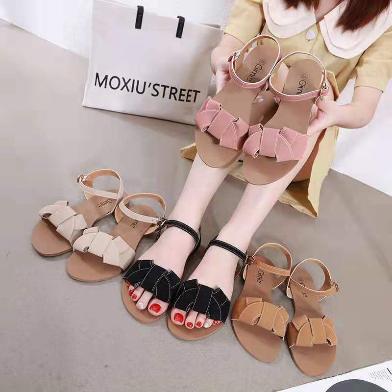 Korean Fashion Flat Sandals For Women #044 | Shopee Philippines