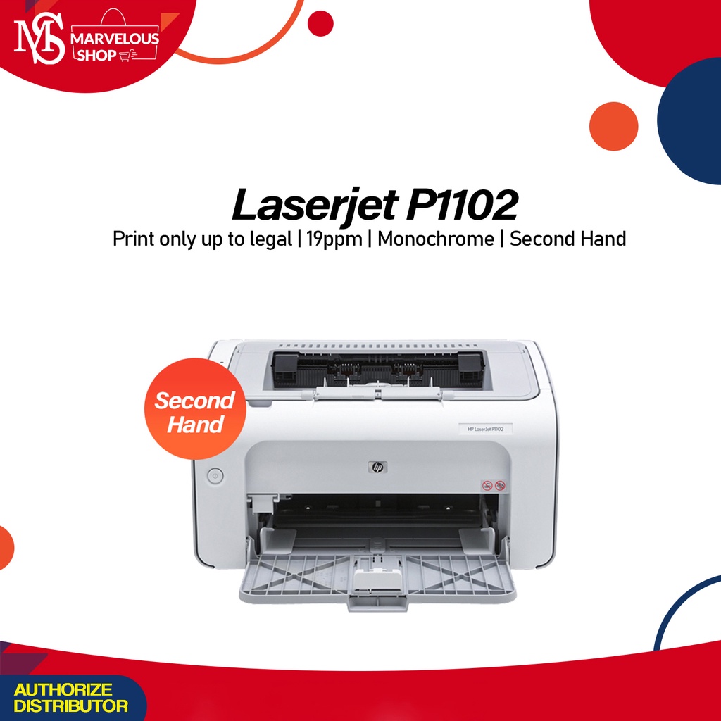 LaserJet Pro P1102 Printer W/ Complementary Toner & Drum Shopee