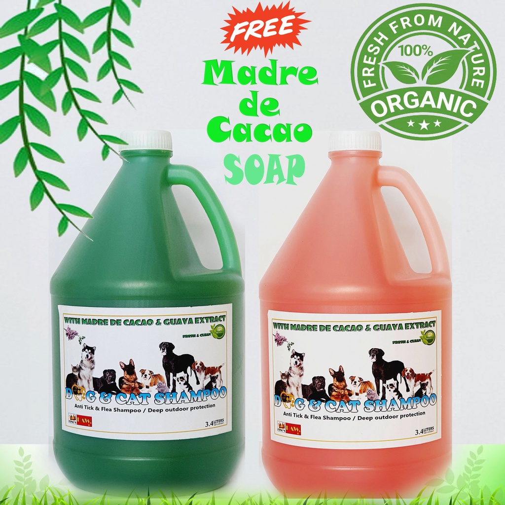 "Free Soap" 1 gallon madre de cacao with guava extract dog & cat