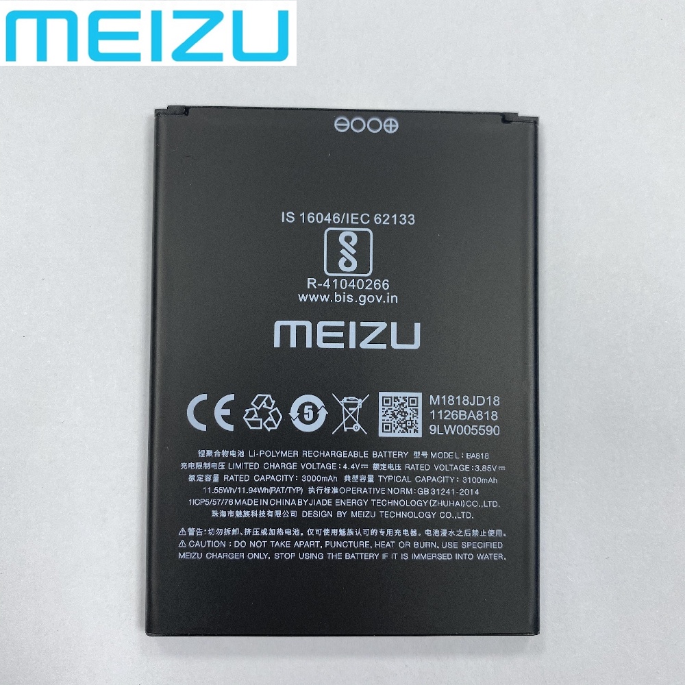 Meizu Original 3000mAh BA818 Battery For Meizu C9 Pro M819H C9 M818H ...